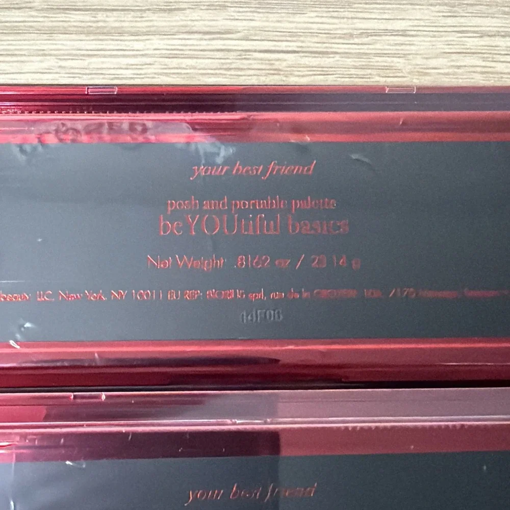 YBF Your Best Friend Makeup Lot beYOUtiful Basics Palettes Cosmetics Case DVD